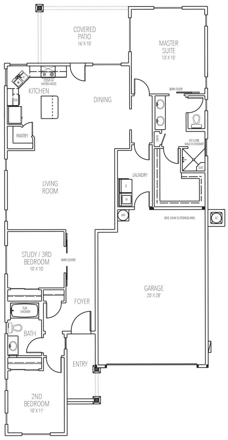 Cordon floor plan