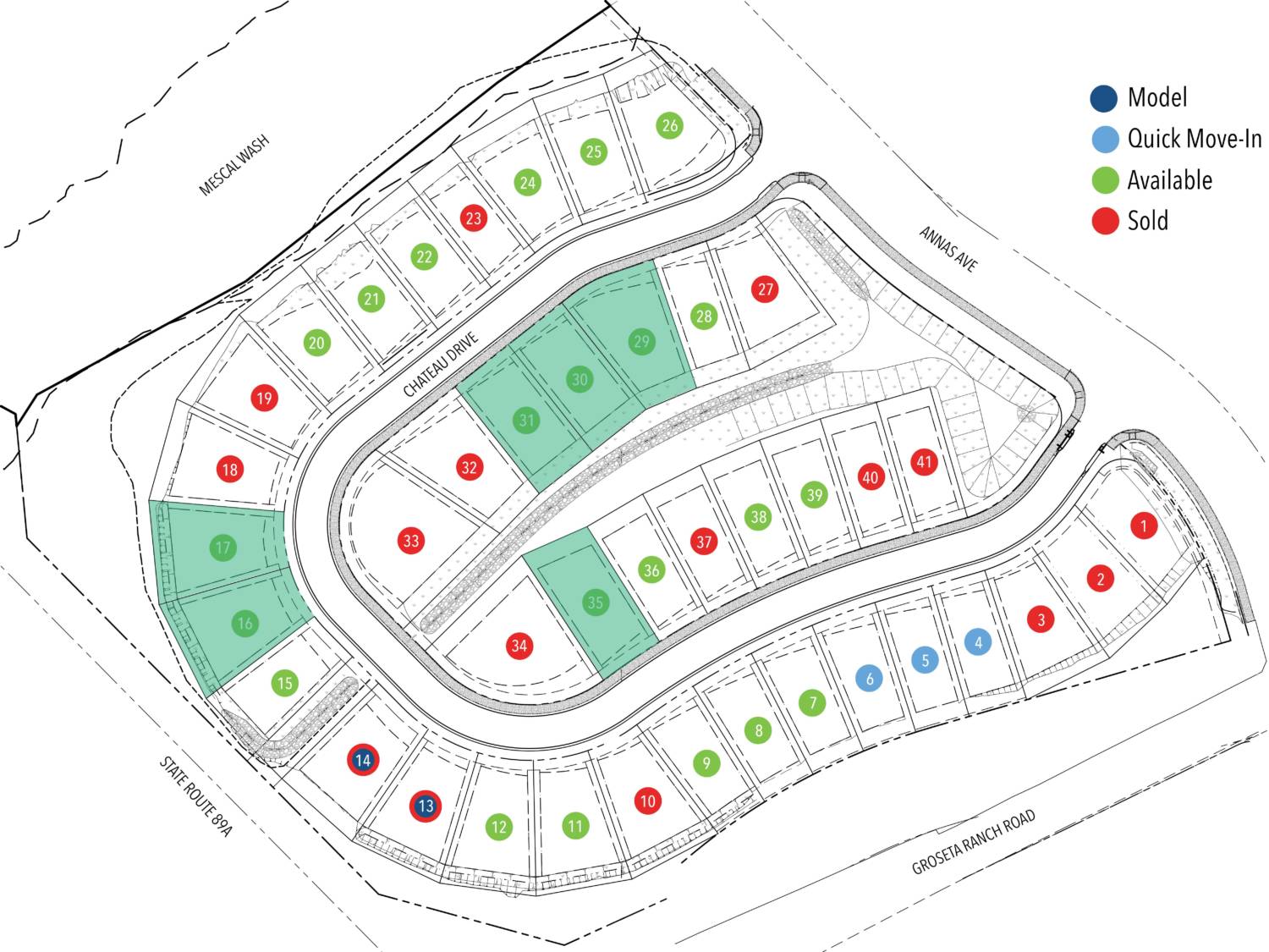 Vineyards-site-plan-Scion Lots on which the Scion fits