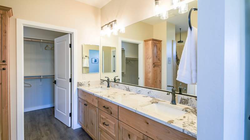 Scion master bathroom vanity