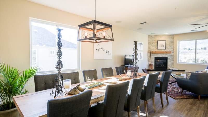 Scion dining and living rooms