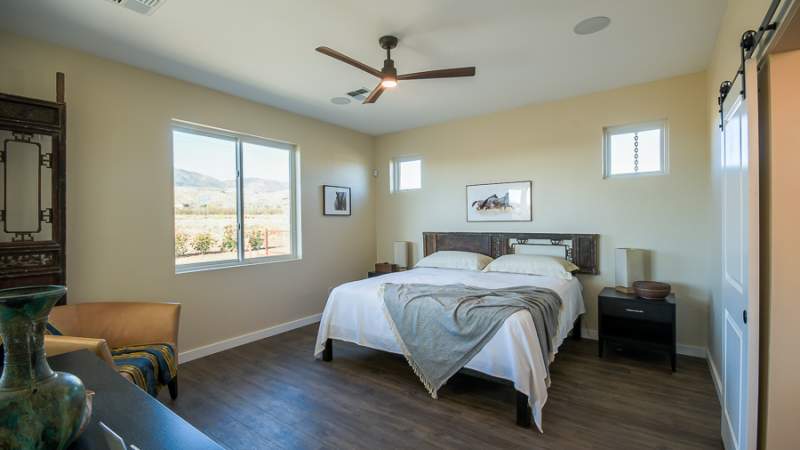 Scion master bedroom